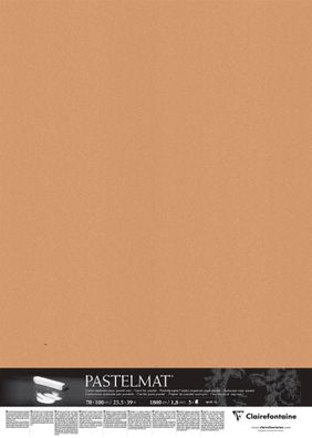 Clairefontaine Pastelmat 70x100cm 5Bl Sienna