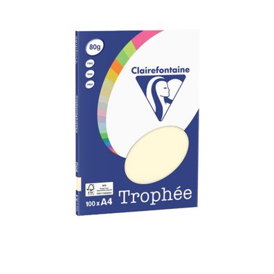 Clairefontaine Papier ppp A4 80G 100BL Sand