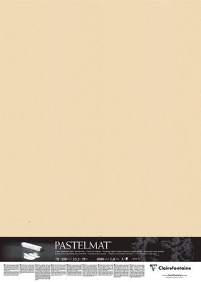 Clairefontaine Pastelmat 70x100cm 5Bl Mais