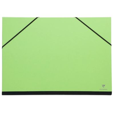 Clairefontaine Zeichenmappe 52x72cm grün