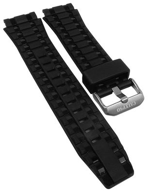 Calypso | Uhrenarmband Kunststoff schwarz 22mm Dornschließe | K5670