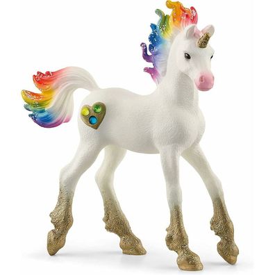 Schleich Bayala Regenbogeneinhorn Fohlen, Spielfigur