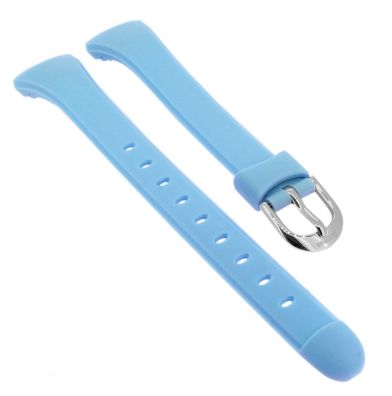 Calypso ? Uhrenarmband aus Kunststoff blau Schließe mit Logo ? K5752/3