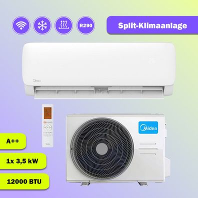 Midea Xtreme Save Blue 3,5kW Split Klimaanlage R290 WLAN Inverter Heizen/ Kühlen