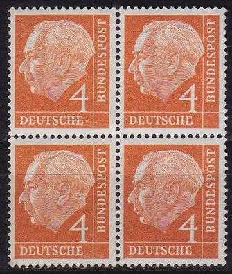 Germany BUND [1954] MiNr 0178 xv ( * */mnh ) [01] 4er