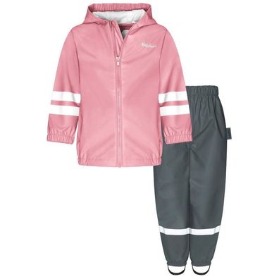 Playshoes Kinder Regenjacke Regen-Set Halbhose Basic 408355