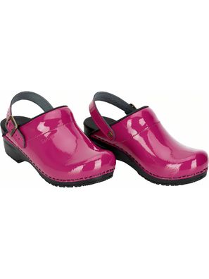 Sanita Damen Offener Clog Original-Freya Open Fuchsia