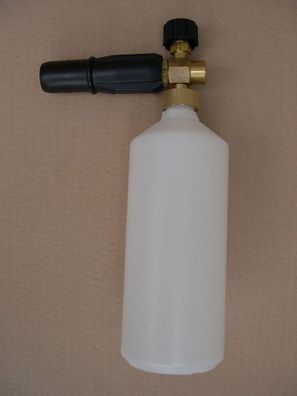 1 Ltr. Schaumflasche mit Dosierinjektor M22AG für Kränzle HD Hochdruckreiniger