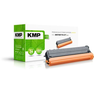 KMP Toner Brother TN-421Y/TN421Y yellow 1800 S. B-T101 remanufactured