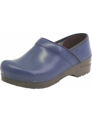 Sanita Damen Geschlossener Clog Original-Prof. Izabella Blue