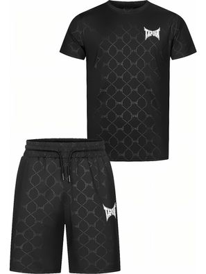 Tapout Philios Herren T-Shirt &amp; Shorts Set normale Passform