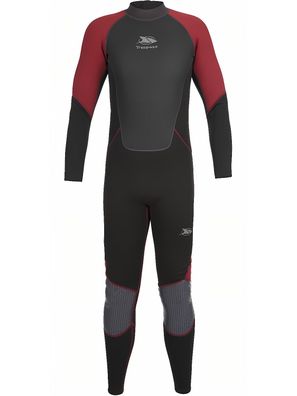 Trespass Neoprenanzug Nitrox - Male 3Mm Full Wetsuit Merlot Marl