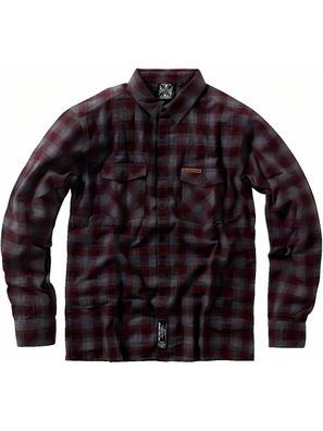 WCC West Coast Choppers Herren Hemd Rigid Flannel WCCWS157BG