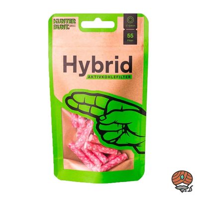Hybrid Supreme Aktivkohlefilter * Magenta* 55er Beutel 6,4mm
