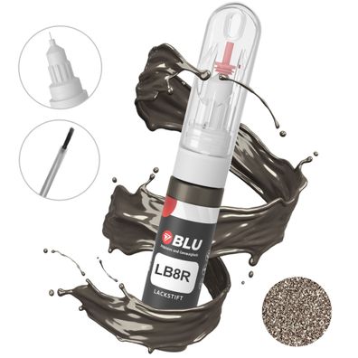 BLU Lackstift LB8R BROWN Oakbrown VW Autolack 2in1 Reparatur