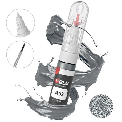 BLU Lackstift A52 GRAU Spacegrau BMW Autolack 2in1 Reparatur