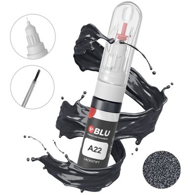 BLU Lackstift A22 Graphit Sparkling Graphite BMW Autolack 2in1 Reparatur