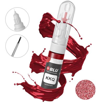 BLU Lackstift KKQ rot rouge ardent für peugeot citroen autolack 2in1 Reparatur