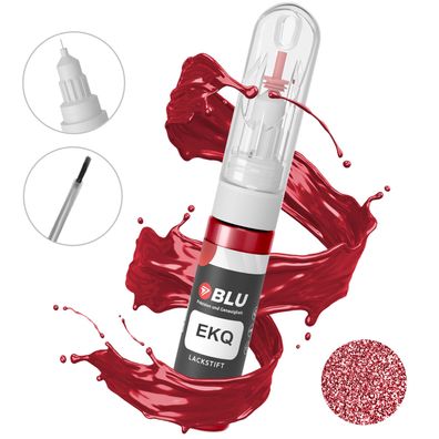 BLU Lackstift EKQ rot luzifer rot für peugeot citroen autolack 2in1 Reparatur