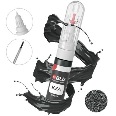 BLU Lackstift KZA grau grau graphito narce für peugeot citroen autolack 2in1 Reparatu