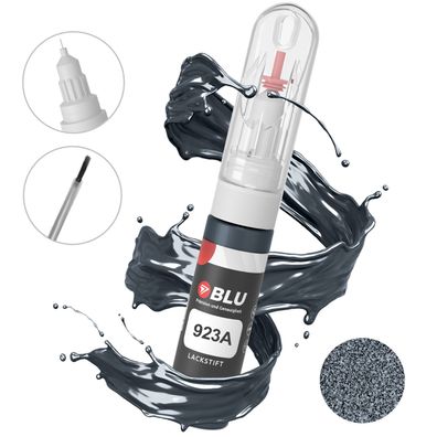 BLU Lackstift 923A GRAU GRAU MODE M.2C FIAT Autolack 2in1 Reparatur
