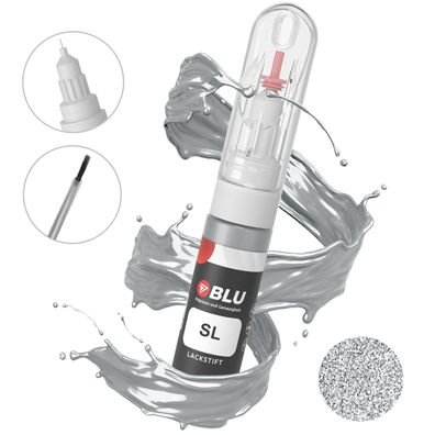 BLU Lackstift SL SILBER SLEEK SILVER Hyundai Autolack 2in1 Reperatur