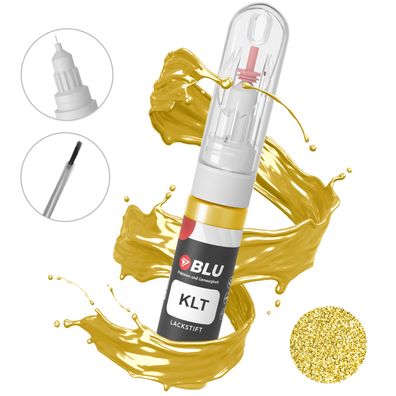 BLU Lackstift KLT GELB JAUNE FARO Peugeot Autolack 2in1 Reperatur
