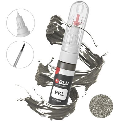 BLU Lackstift EKL Schwarz Smartgrau Peugeot Autolack 2in1 Reperatur
