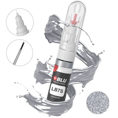 BLU Lackstift LB7S SILBER Pyritsilber VW Autolack 2in1 Reperatur