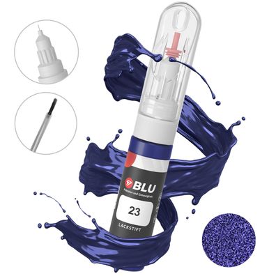 BLU Lackstift 23 BLAU Wedgewood BLUE 2C FORD Autolack 2in1 Reperatur