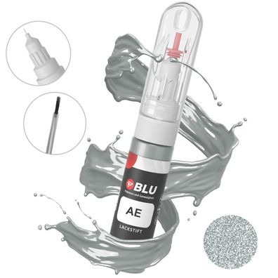BLU Lackstift AE GRAU GRAU HELL FORD Autolack 2in1 Reperatur