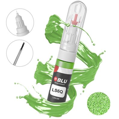 BLU Lackstift LS6Q GRÜN Verdelima SEAT Autolack 2in1 Reperatur