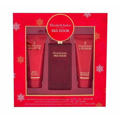 Elizabeth Arden Red Door Geschenkset (EDT + Duschgel + Body Lotion)