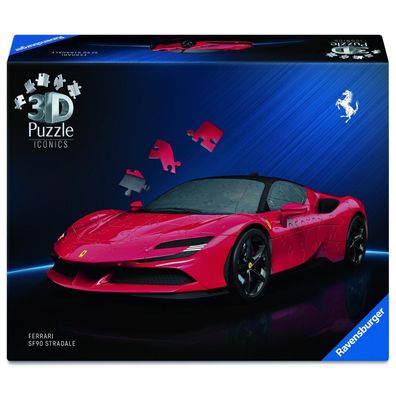 Iconics 3D Puzzle " Ferrari SF90 Stradale", 108 Teile