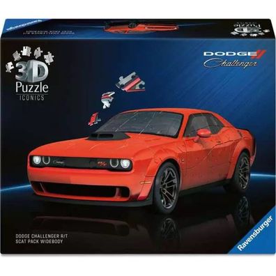 Iconics 3D Puzzle "Dodge Challenger R/T Scat Pack Widebody", 108 Teile