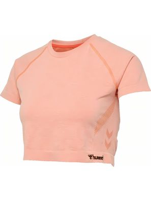 Hummel Damen Sportshirt Hmlci Seamless Cropped T-Shirt 219623