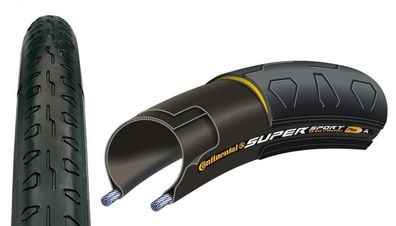 Continental Reifen Super Sport Plus 28x1.10 Zoll 28-622 Draht schwarz