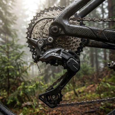 Shimano Schaltwerk DEORE XT RD-M8000 11-fach Lang Direktmontage Schaltwerk - fér 11-f