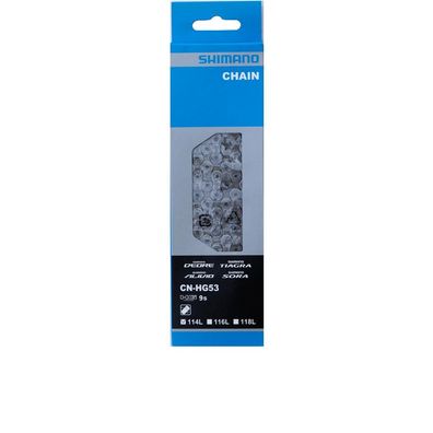 Shimano Kette CN-HG53 9-fach 116 Glieder Kette - fér 9-fach Schaltungen
