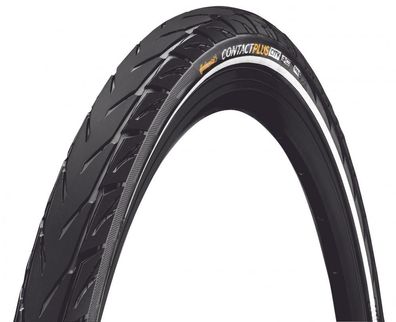 Continental Reifen Conti Contact Plus City Draht 28 Zoll 28x1.75 47-622 sw/sw Reflex