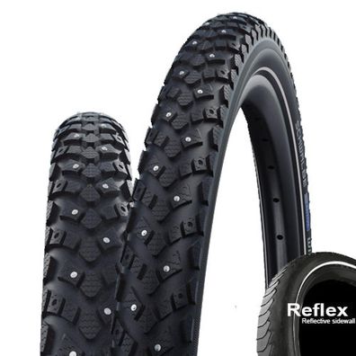 Schwalbe Reifen Winter 27.5x2.00\" 50-584 schwarz Reflex HS396 Draht
