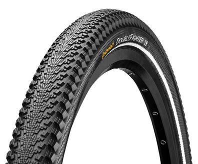 Continental Double Fighter III 20x1.75\" 47-406 Drahtreifen schwarz Reflex, 180 TPI,