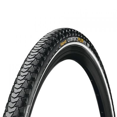 Continental Reifen Contact Plus 28x1.50\" 40-622 schwarz Reflex E-50 Draht