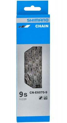 Shimano Kette CN-E6070 9-fach 118 Glieder - robuste E-Bike-Kette fér präzise Schaltvo
