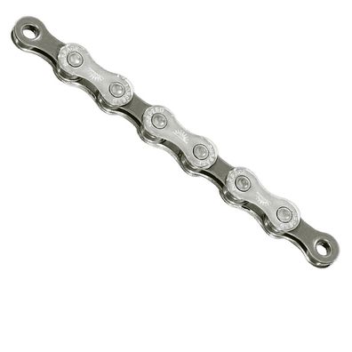 SunRace CN10A Fahrradkette 10-fach - 116 Glieder - silber/grau - 1/2 x 11/128 Zoll