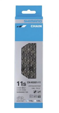 Shimano Kette DEORE CN-HG601 11-fach 116 Glieder Kette - fér 11-fach Antriebe mit HG