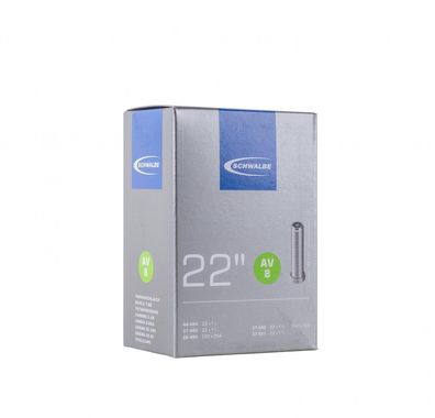 Schwalbe Schlauch AV8 22 Zoll mit AV 40 mm Ventil - zuverlässiger Fahrradschlauch