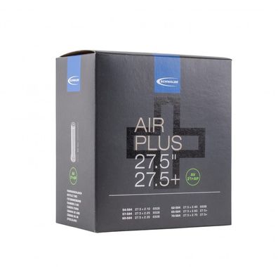 Schwalbe Schlauch AV21+ AP Air Plus 27.5x2.10/2.75 Zoll 27.5/27.5+ 54/70-584 AV 40mm