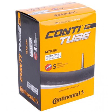 Continental MTB 29 Wide Schlauch fér 29x2.60-2.80 Reifen - 65-622 bis 70-622 42 mm Sc