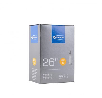 Schwalbe Fahrradschlauch DV13, 26x1.50-2.40\" (40/62-559), MTB, Dunlop-Ventil 40mm, r